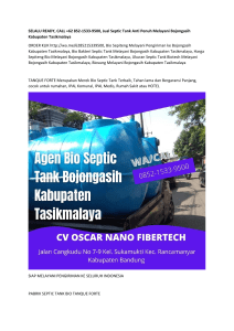 SELALU READY, CALL +62 852-1533-9500, Jual Septic Tank Anti Penuh Melayani Bojongasih Kabupaten Tasikmalaya
