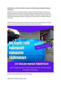 SIAP KIRIM, CALL +62 852-1533-9500, Jual Septic Tank Biofil Melayani Bojongasih Kabupaten Tasikmalaya