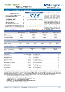 Industry-report-for-MEDICAL-PRODUCTS