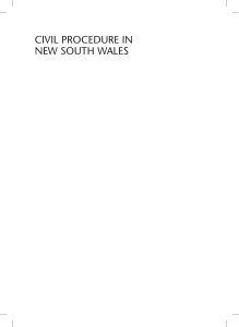 civil procedure in new south wales (4th edition)