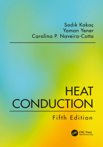 Heat Conduction Textbook, 5th Edition