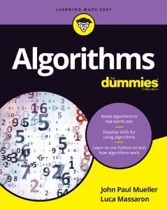 Algorithims for dummies