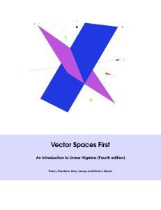Vector Spaces First EN