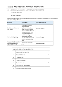 IGAM ACCOMMODATION PROJECT O&M MANUAL - sample