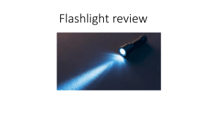 Flashlight review