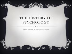 AP History of Psychology