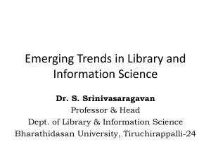 Emerging Trends Library Science (1)