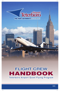 Teterboro Airport Flight Crew Noise Abatement Handbook