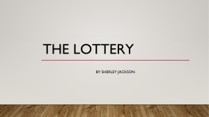 the lottery 