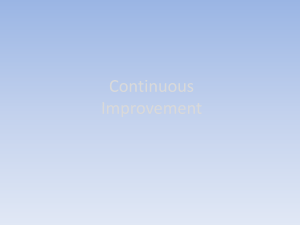 Develop your Systems Continuous Improvement copy