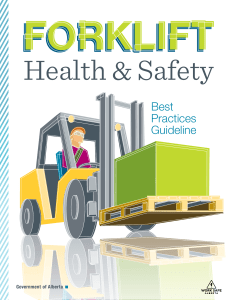 forklift health and safety
