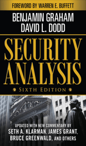 Security Analysis 6th Edition