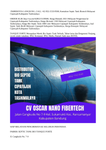 PABRIKNYA LANGSUNG, CALL +62 852-1533-9500, Kontaktor Septic Tank Biotech Melayani Cipatujah Kabupaten Tasikmalaya