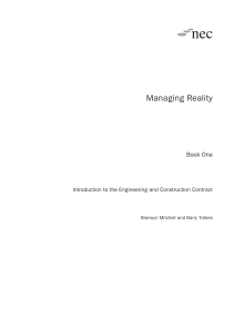 NEC - Managing Reality Book One