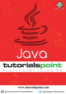 Java Tutorial in PDF ( PDFDrive )