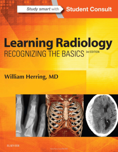 Learning Radiology Recognizing the Basic