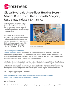 EINPresswire-610909677-global-hydronic-underfloor-heating-system-market-business-outlook-growth-analysis-restraints-industry-dynamics-1