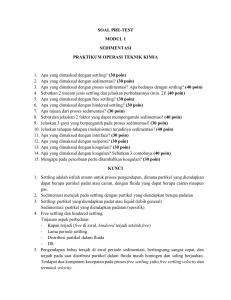 15 SOAL PRE-TEST dan KUNCI