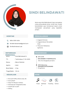 Cv Sindi Belindawati