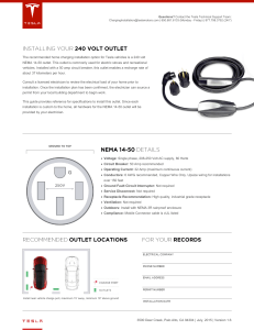 CA-EN NEMA 14-50 Installation Guide