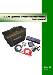 DCM User manual Rev1