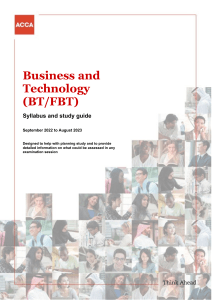 F1-BT-Business and Technology