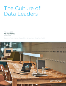 Keystone - Data Culture White paper final