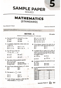 Sample paper 5 edu