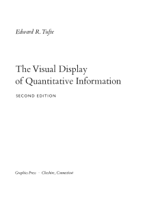 [Tufte Edward R.] The Visual Display of Quantitati
