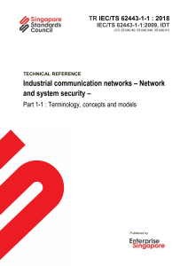 IEC 62443-1-1: Industrial Network Security Terminology & Concepts