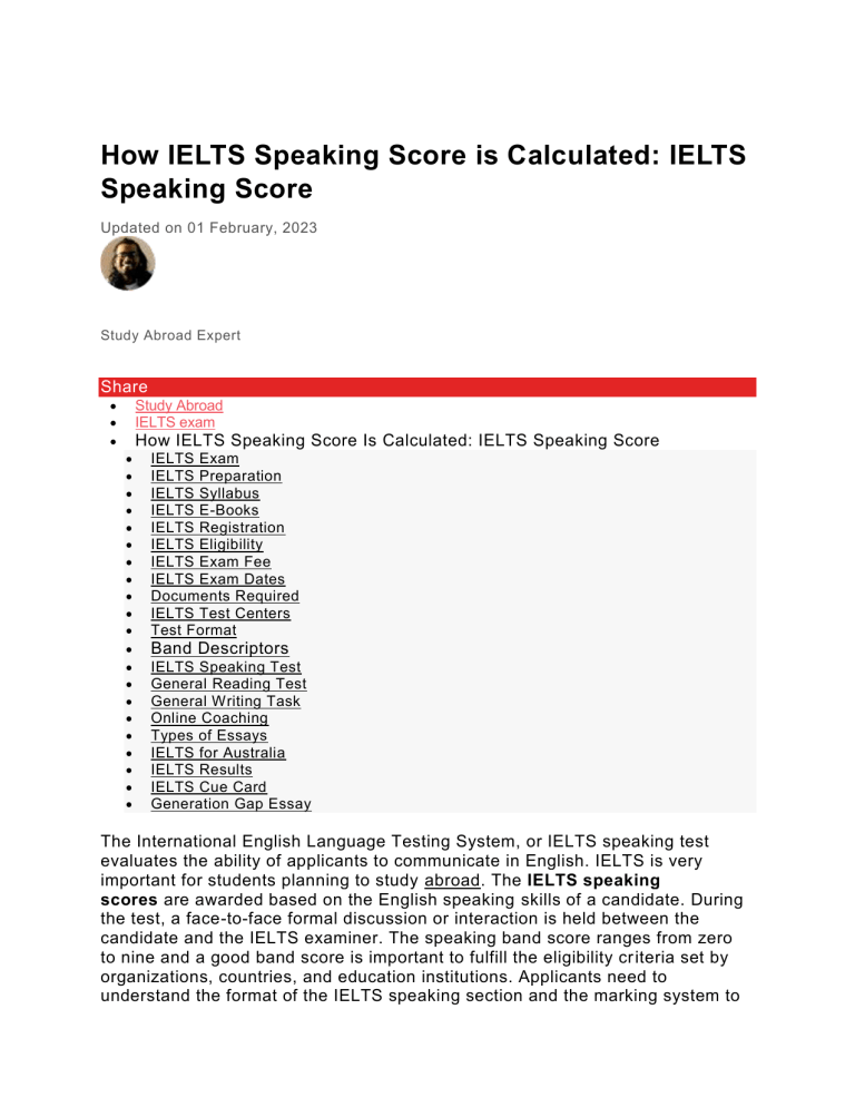 how-ielts-speaking-score-is-calculated