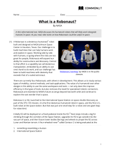 What is a Robonaut -teacher-14