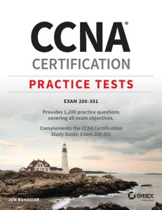 CCNA Certification Practice Tests Exam 200-301 2020