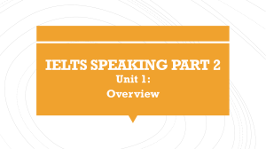 6. IELTS Speaking Part 2