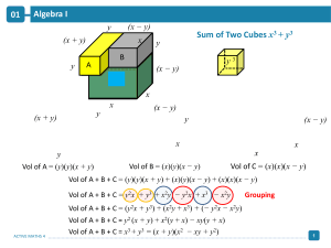Sum of Two Cubes