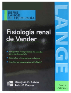 Fisiologia renal de Vander