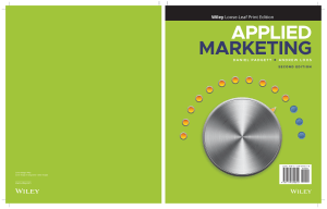 eBook Applied Marketing, 2e Daniel Padgett, Andrew Loos