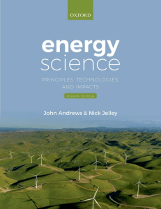 eBook Energy Science Principles, Technologies, and Impacts, 4e John Andrews, Nick Jelley