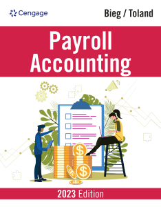 eBook Payroll Accounting 2023, 33e Bernard Bieg, Judith Toland