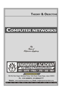 Computer Network GATE Book 2017