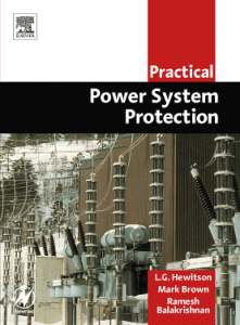 Handbook on Power System Protection