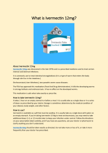 What is Ivermectin 12mg