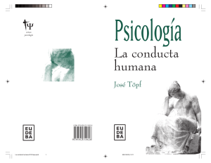 Psicología La conducta humana