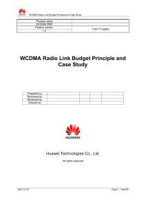  wcdma-link-budget-principle-and-procedure-v1112