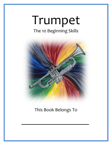 12 - Trumpet- The 10 Beginning Skills