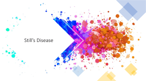 Still's disease presentation OrthoPath (last edit)