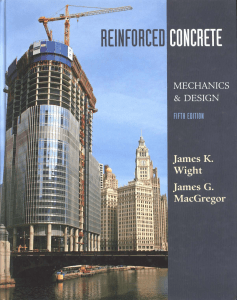 Reinforced Concrete, Mechanics and Design 5th Edition