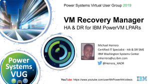 vdocuments.mx vm-recovery-manager-ibm-vm-restart-hadr-solutions-powerha-systemmirror-for-linux