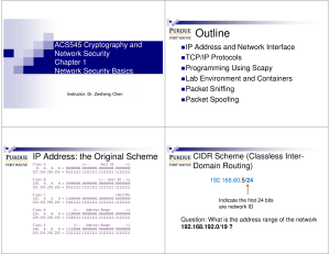 Network Basics