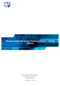 NDT44 - Phased Array UT - Welds 060319 - Textbook (1)